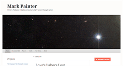 Desktop Screenshot of markpainter.us