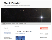 Tablet Screenshot of markpainter.us